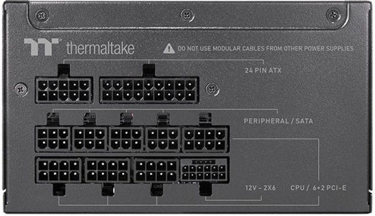 Fonte de Alimentação THERMALTAKE Toughpower GT 850W (ATX - 850 W - 80 PLUS Gold - Preto) — miniatura 4
