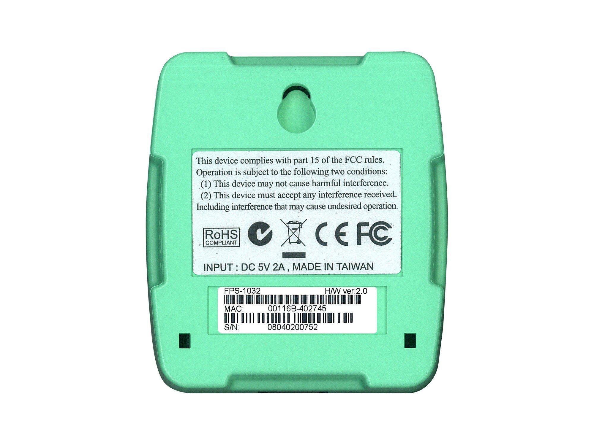 Servidor de Impressão LEVELONE FPS-1032 (RJ-45 - 10,100 Mbit/s - Preto e Verde), miniatura 4