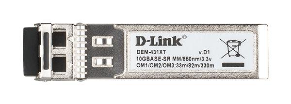 Módulo Transcetor de Rede D-LINK DEM-431XT (10000 Mbit/s - Dourado Metálico) — miniatura 2