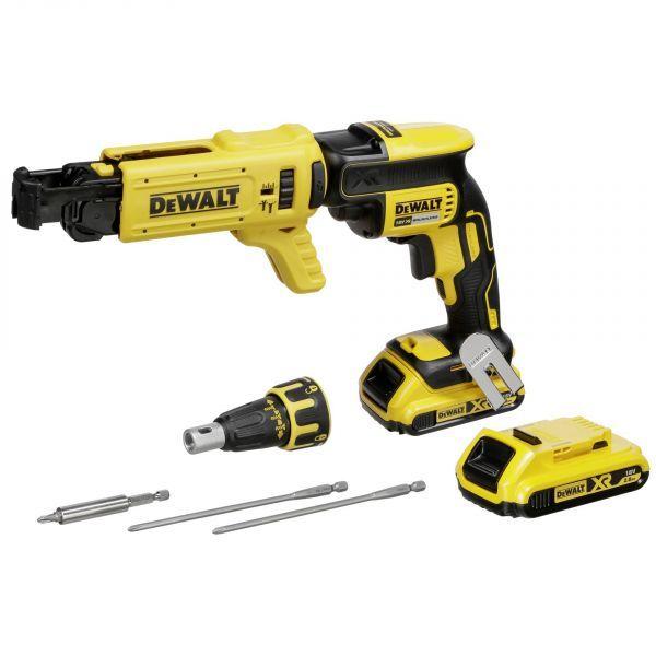 Aparafusador para Placas de Gesso DEWALT DCF620D2K-QW (Preto/Amarelo), miniatura 2