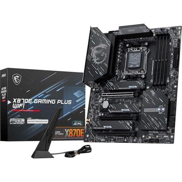Motherboard MSI MAG X870E GAMING PLUS MAX WIFI (AM5 - ATX - Duplo canal - Preto), miniatura 2