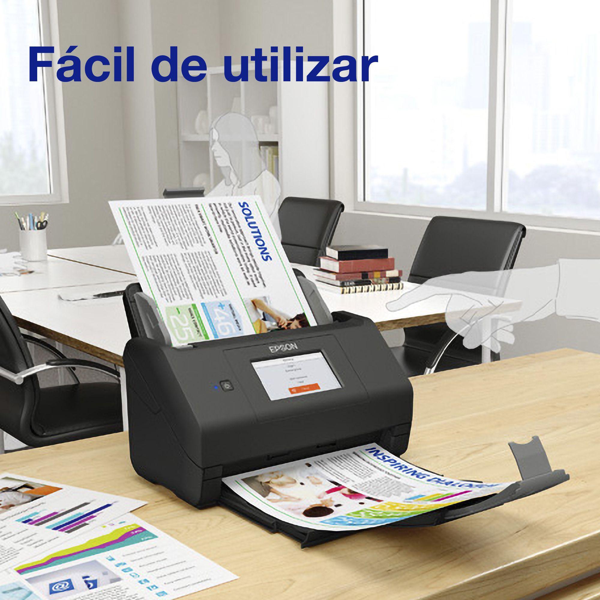 Digitalizador EPSON WorkForce ES-580W (Preto) — miniatura 6