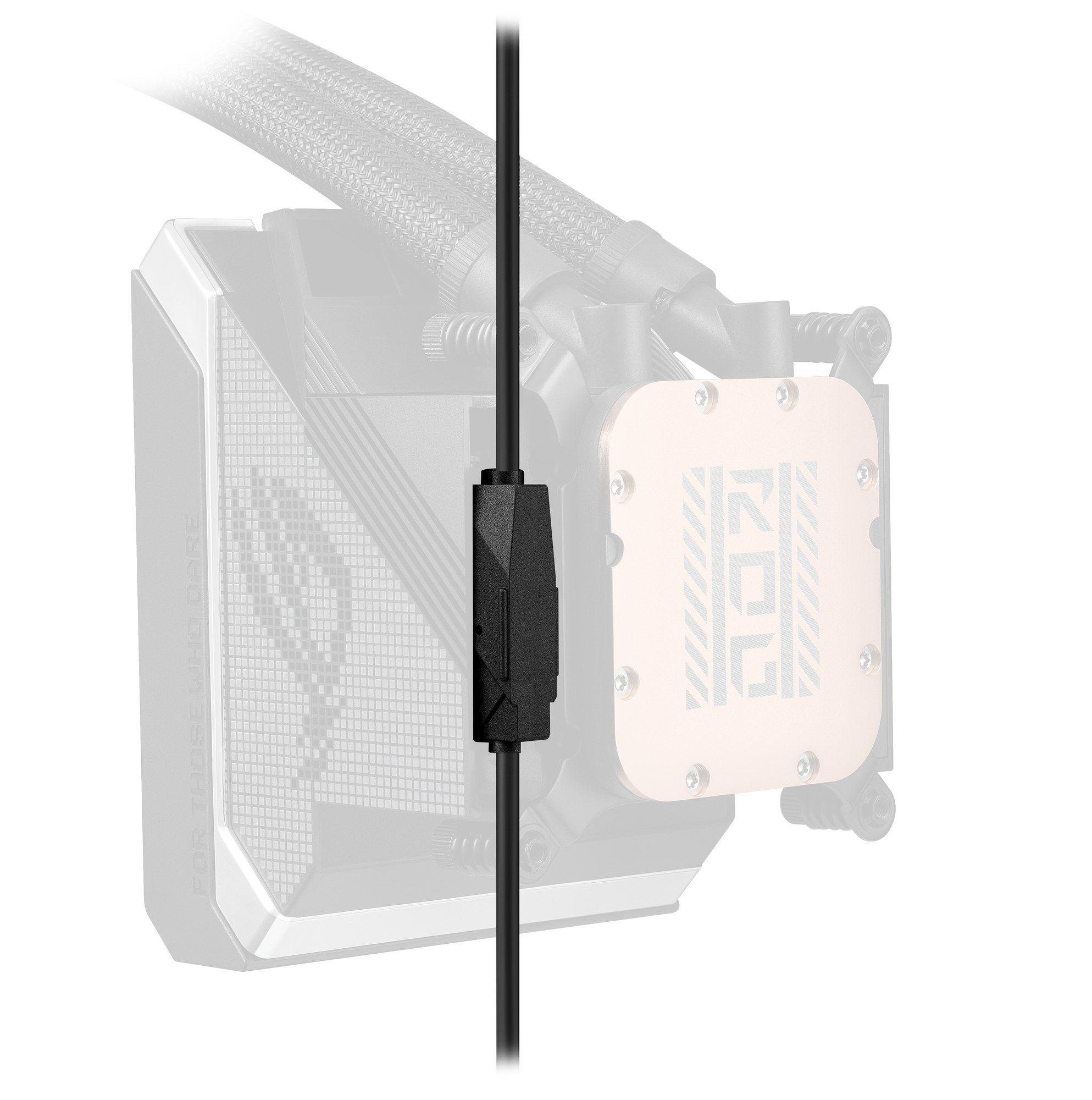 Water Cooler CPU ASUS ROG STRIX SLC IV 360 ARGB LCD (AM4, AM5, LGA 1700, LGA 1851 - LGA 1851, AM4, AM5, LGA 1700 - 120 mm - Preto) — miniatura 9