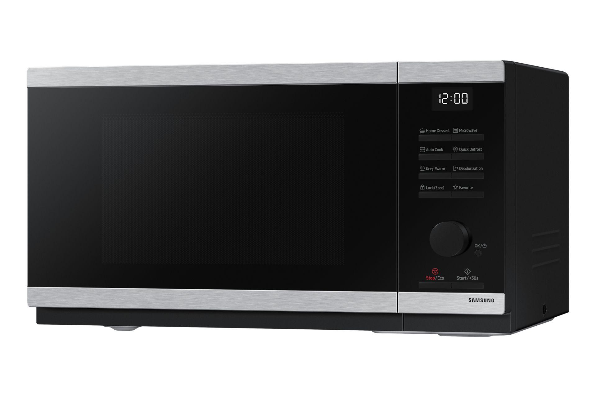 Micro-ondas Independente SAMSUNG MS23DG4504AT (800 W - 23 l - Botões, rotativo - Inox) — miniatura 3