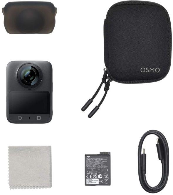 Câmara de Ação 360° DJI Osmo 360 Standard Combo (2" - 314 x 556 pixels - 30 W - Preto), miniatura 4