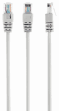 Cabo de Rede GEMBIRD PP12-2M (2 m - Cat5e - RJ-45 - Cinza)