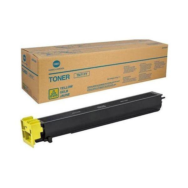 Toner KONICA MINOLTA TN-711 (31 500 páginas - bizhub C654, bizhub C754 - Amarelo)