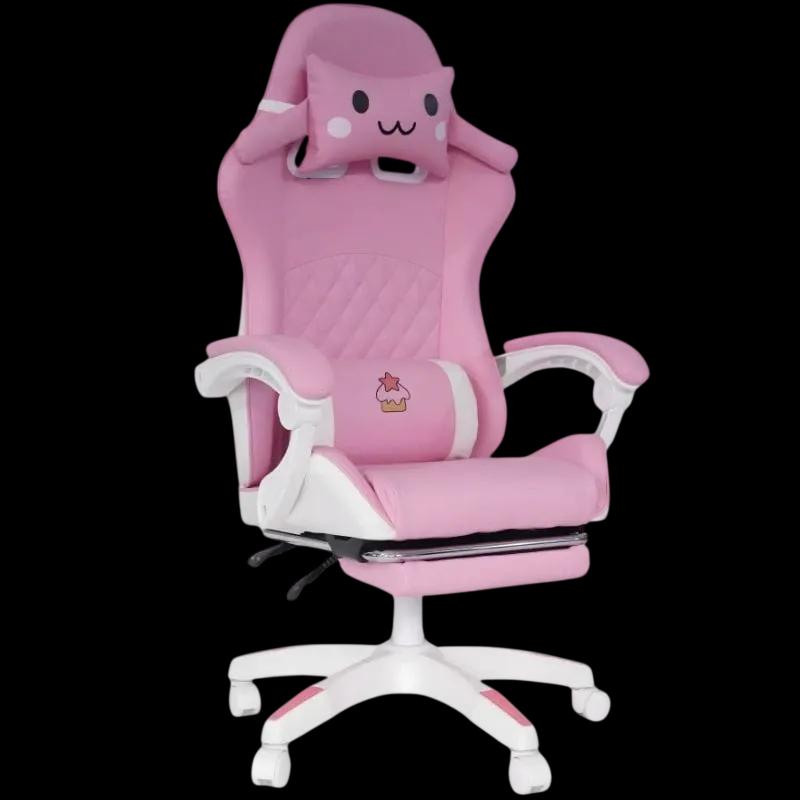 Cadeira Gaming POWERGAMING Sakura Neko (Design Ergonómico - Apoio para os Pés Retrátil)