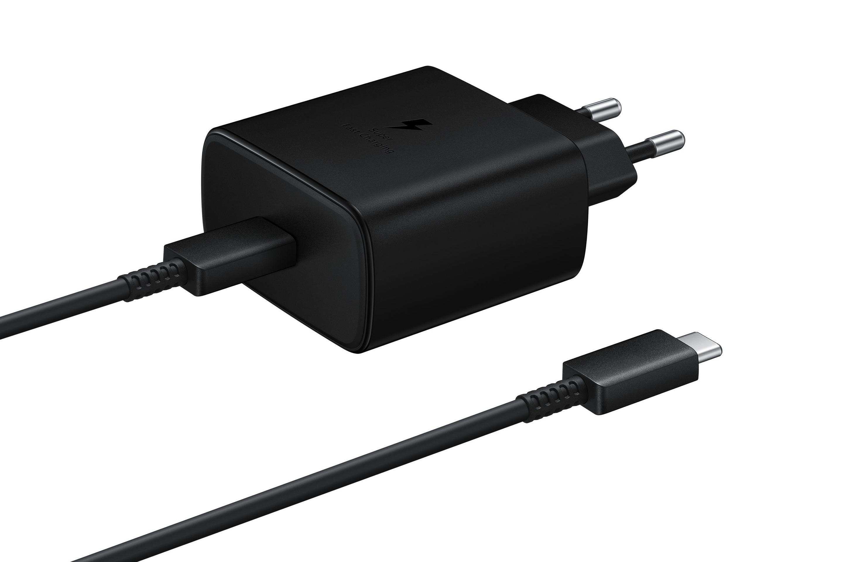 Carregador USB-C SAMSUNG EP-TA845 (45 W - Preto), miniatura 3