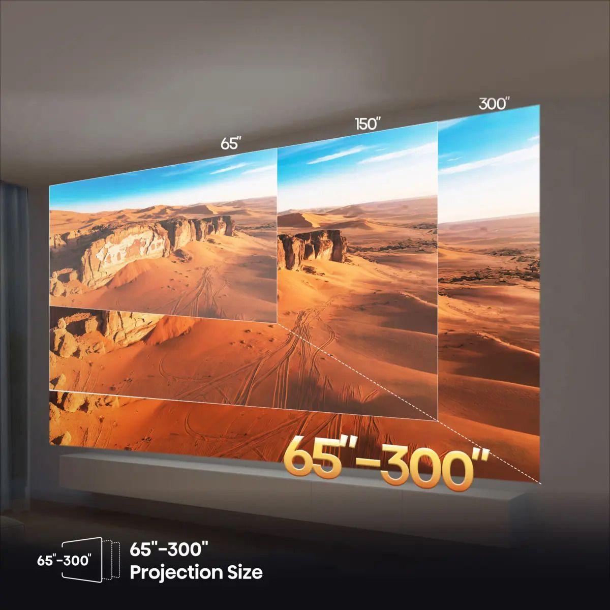 Projetor HISENSE C3 (UHD 4K - 65 a 300 polegadas - VIDAA U9 - Prateado) — miniatura 16