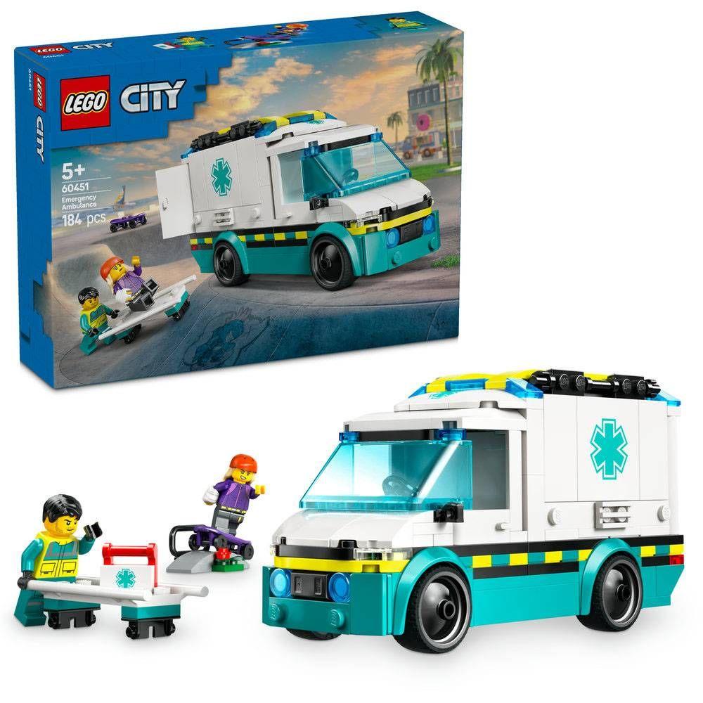 LEGO 60451 City Ambulância de Emergência (5+ anos - 184 peças), miniatura 3