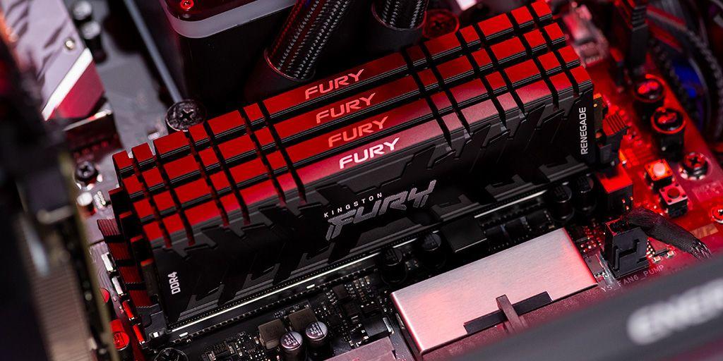 Memória RAM KINGSTON FURY Renegade RGB KF440C19RB2A/8 (4000 MHz - 8 GB - DIMM), miniatura 16