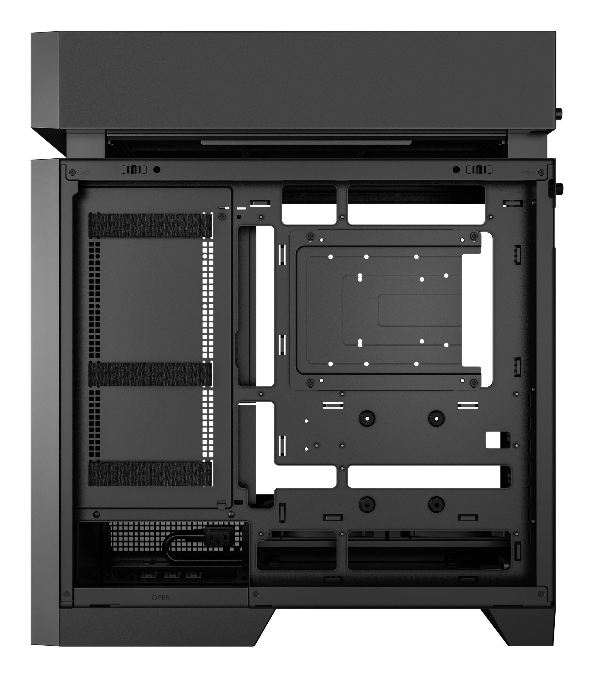 Caixa PC DEEPCOOL CL660 (Mini-ITX, micro ATX, ATX - ATX, PS2, SFX, SFX-L - 2.5" - Preto) — miniatura 5