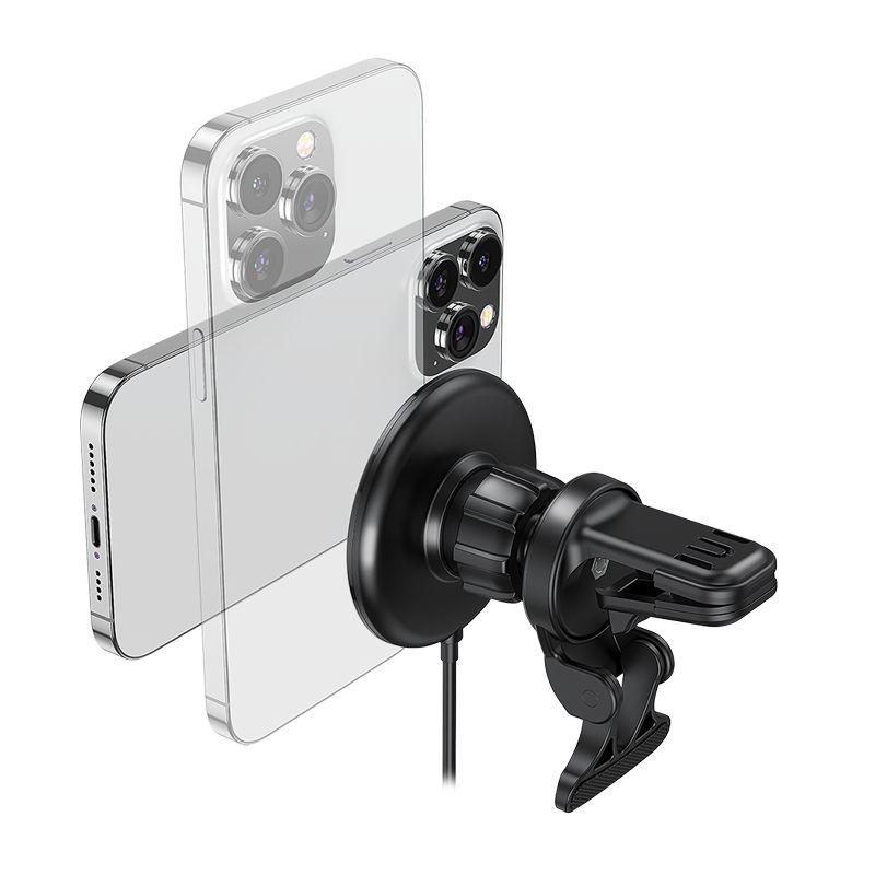 Suporte de Telemóvel para Carro LOGILINK PA0333 (15 W - Preto), miniatura 5