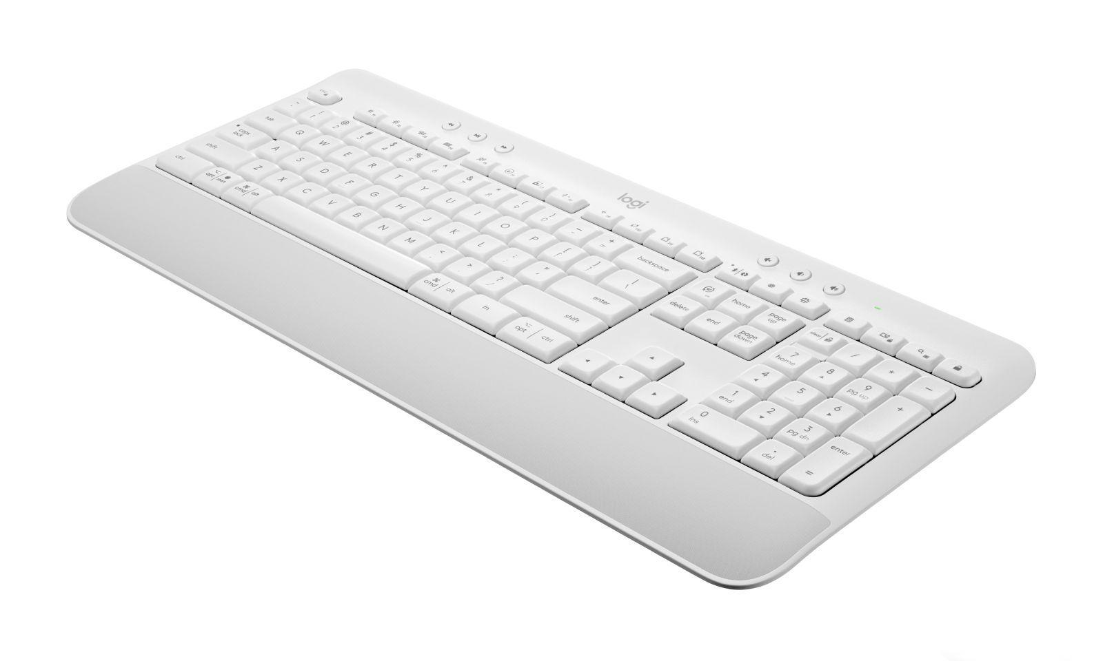Teclado LOGITECH Signature K650 (Alemão - Interruptor de membrana - Tamanho completo - Branco) — miniatura 6