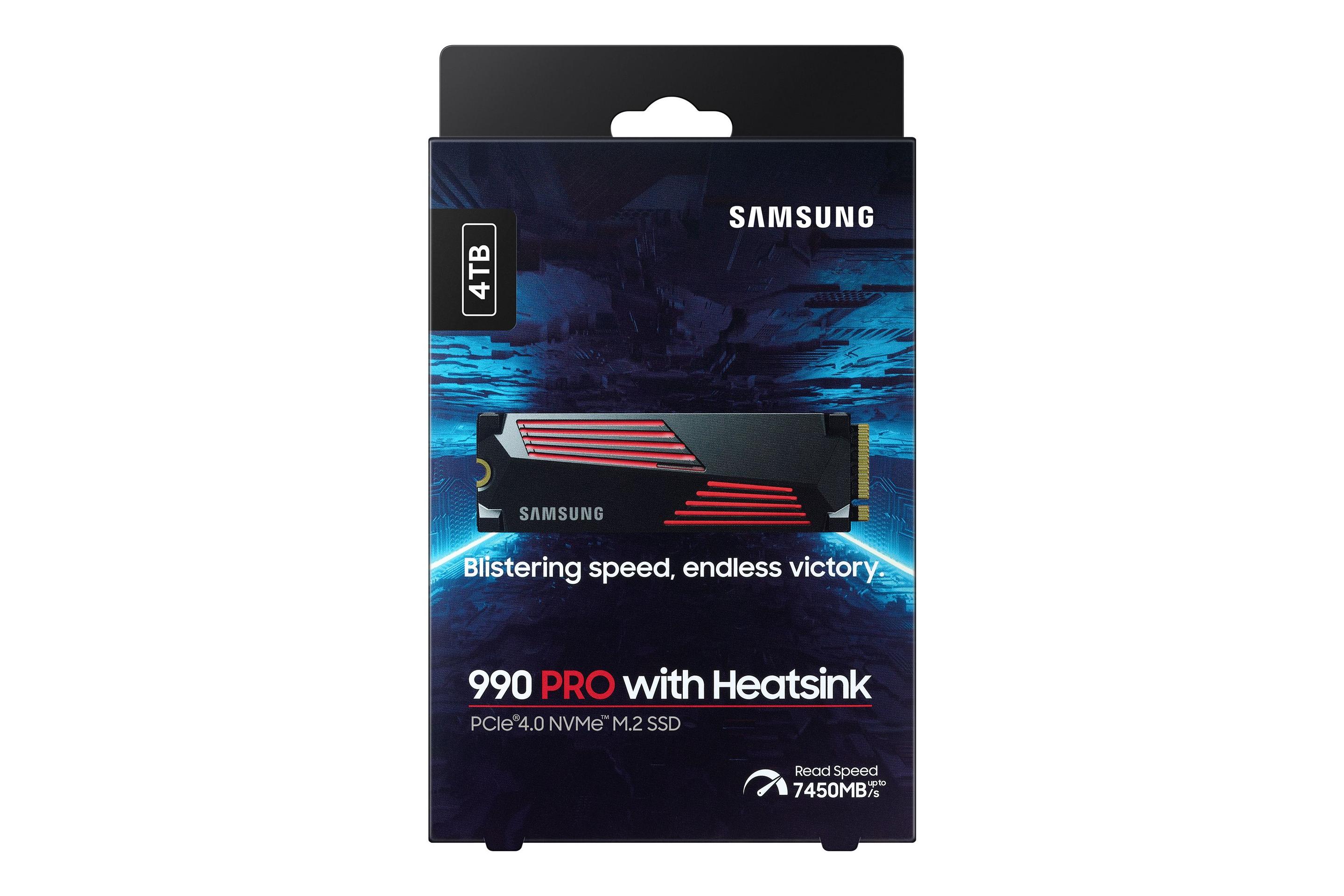 Unidade SSD Interna SAMSUNG 990 PRO com Dissipador (4 TB - M.2 2280 - PCI Express 4.0 NVMe) — miniatura 8