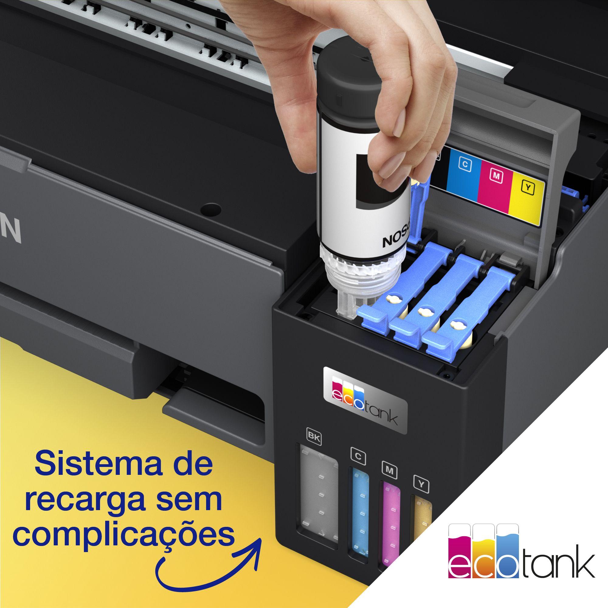Impressora Jato de Tinta EPSON EcoTank ET-14100 (A3 - Wi-Fi, Wi-Fi Direct - USB - Preto) — miniatura 12