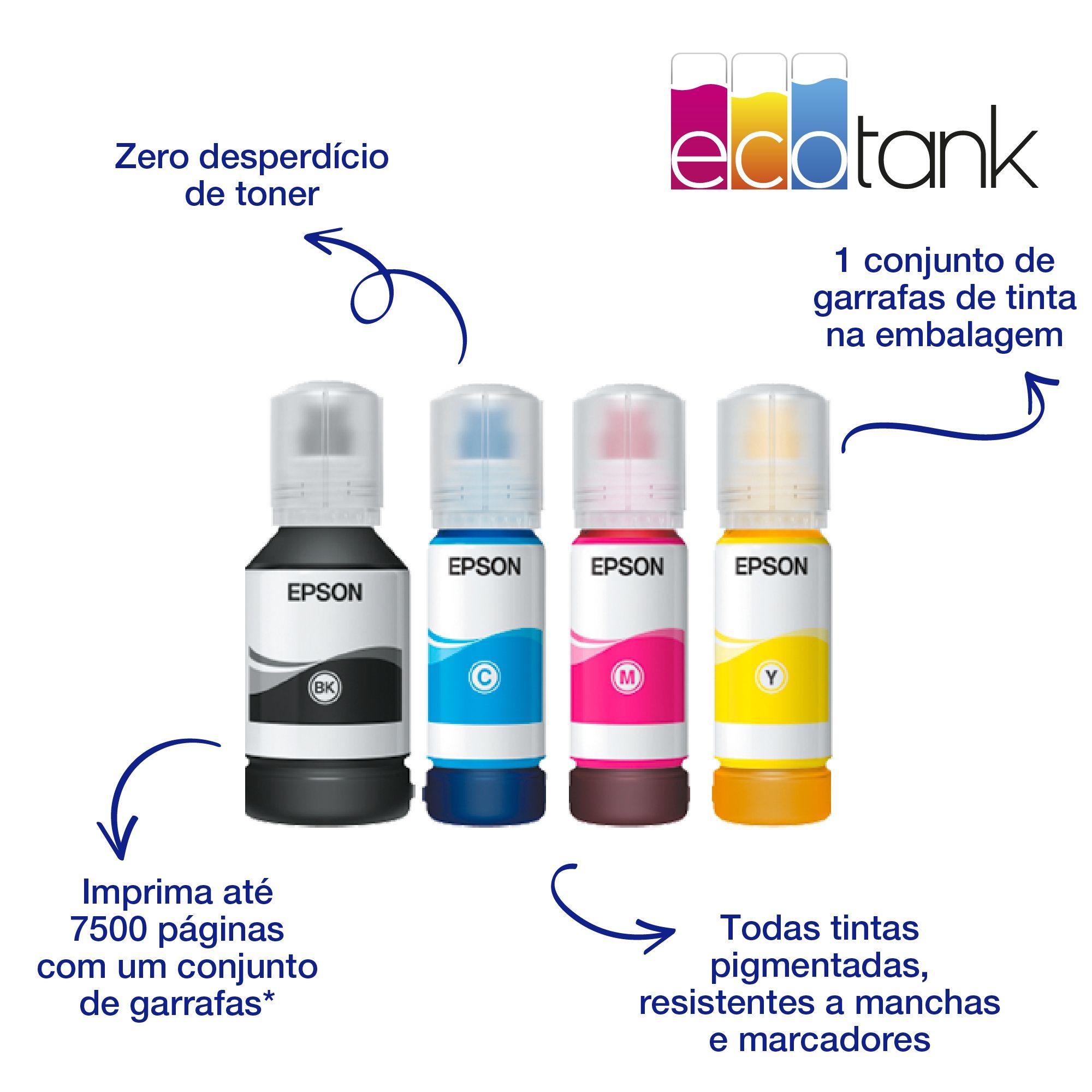 Impressora Multifunções EPSON EcoTank ET-5805 (A4 - Impressão a cores - 550 folhas - Preto) — miniatura 4