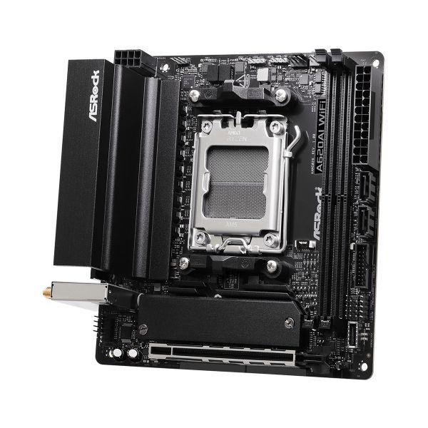 Motherboard ASROCK A620AI WiFi (AM5 - Mini-ITX - Duplo canal - Branco), miniatura 4