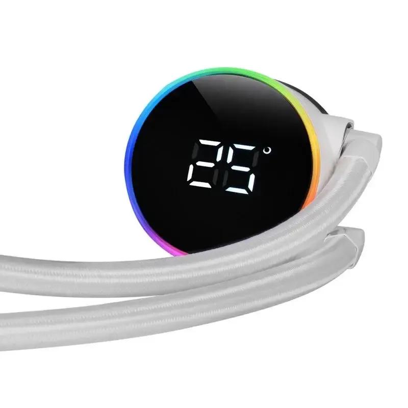 Kit de Arrefecimento Líquido MARS GAMING ML-LCD360 (600 W - Alumínio - Branco) — miniatura 3