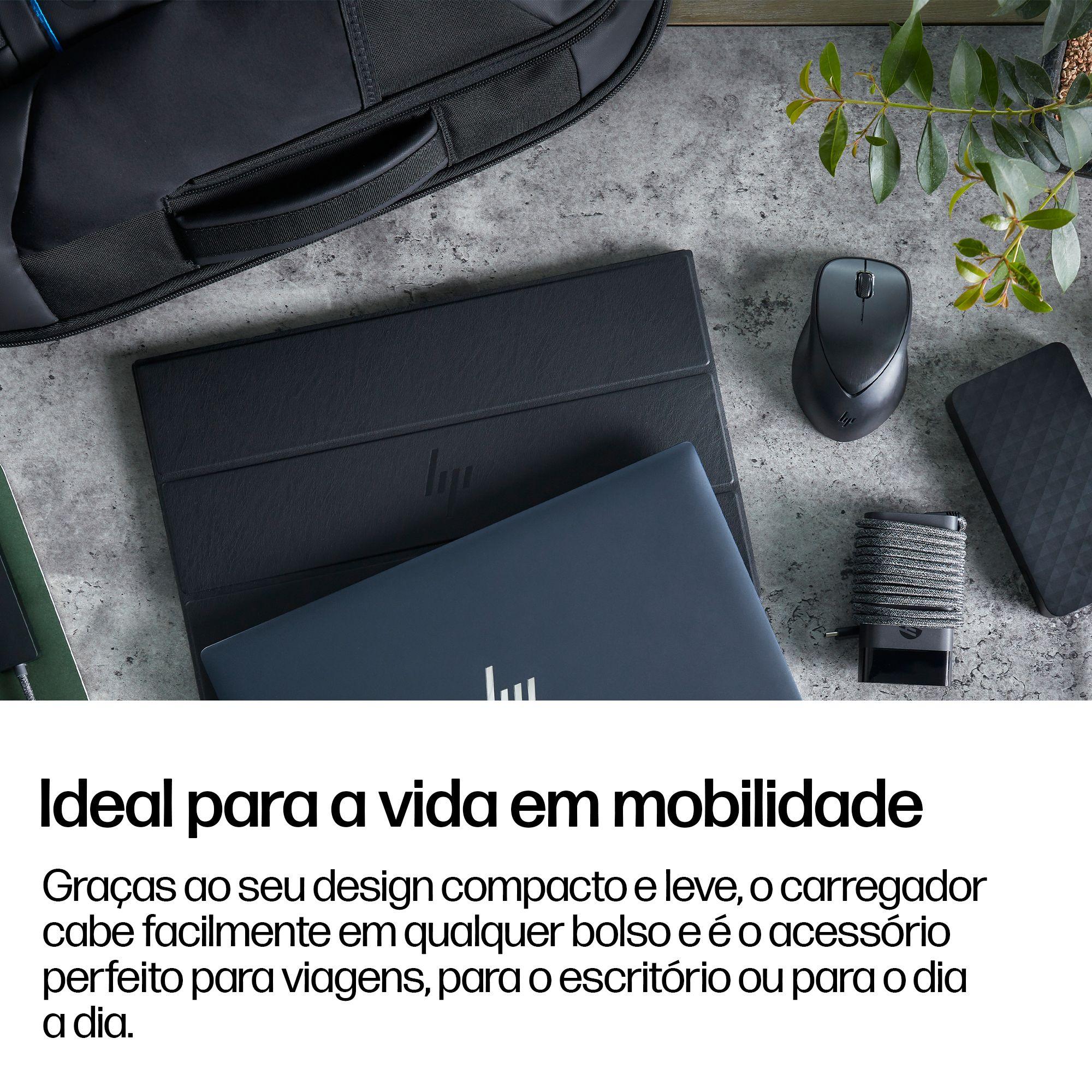Carregador de Portátil HP 671R2AA#ABB (USB Type-C - Computador portátil - AC-DC - Preto), miniatura 4