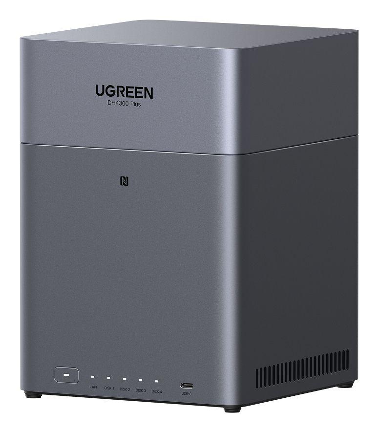 NAS UGREEN NASync DH4300 Plus (SATA - 8 GB - 4 baias - Cinzento)