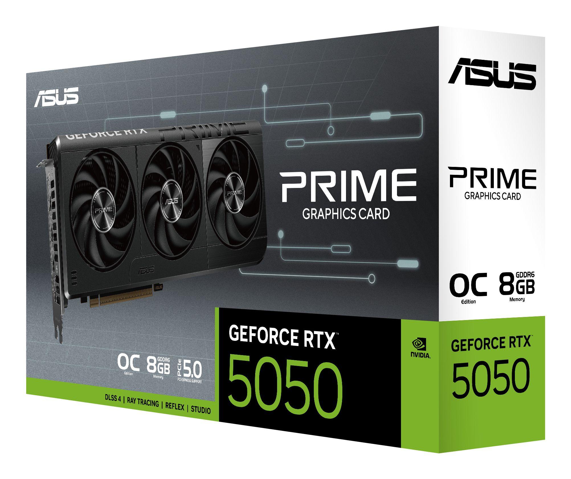 Placa Gráfica ASUS Prime RTX 5050 O8G (GeForce RTX 5050 - 20 Gbit/s - 8 GB - Preto) — miniatura 11