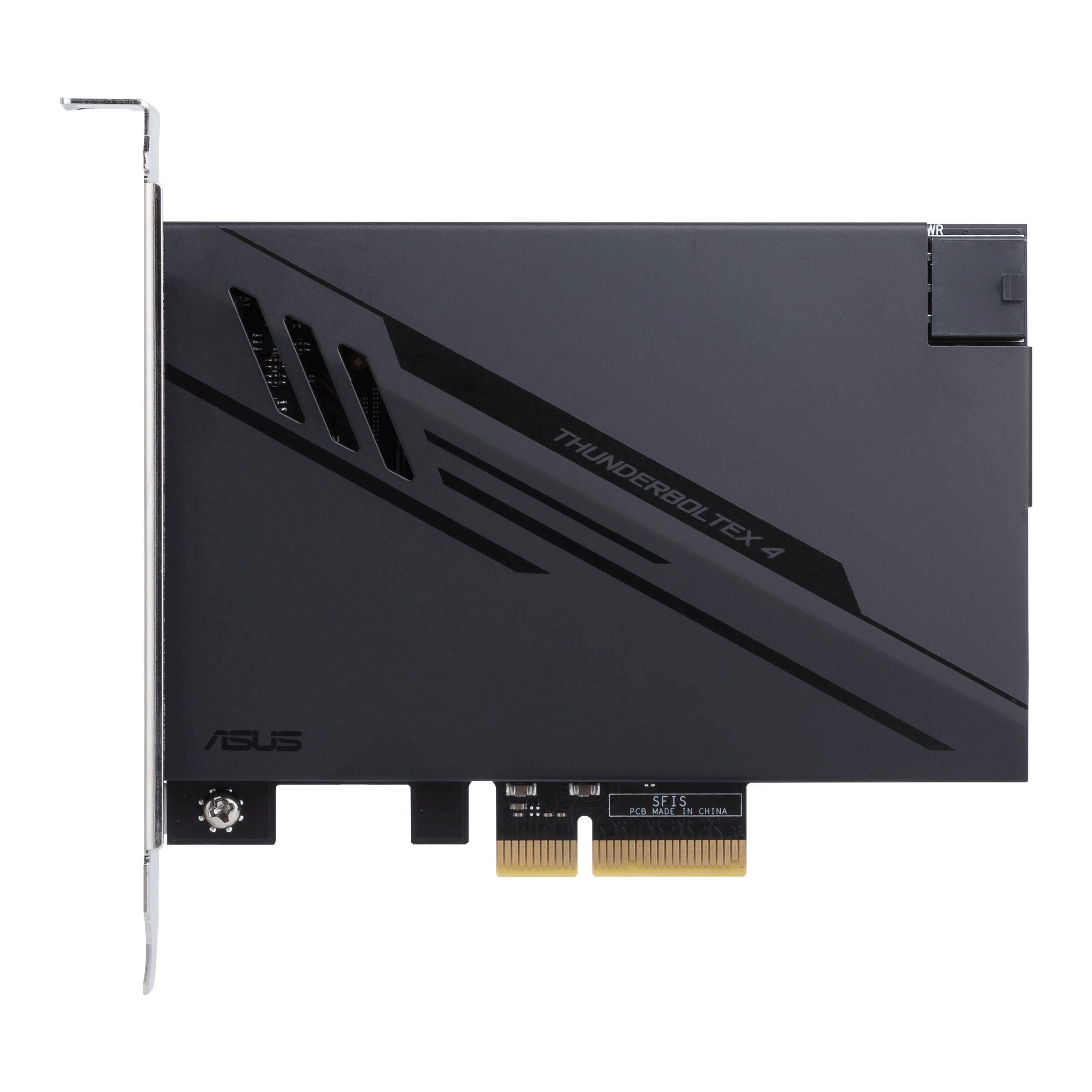 Placa de Expansão ASUS ThunderboltEX 4 (ASUS Intel 500 - Intel Thunderbolt 4 JHL8540 - Preto)