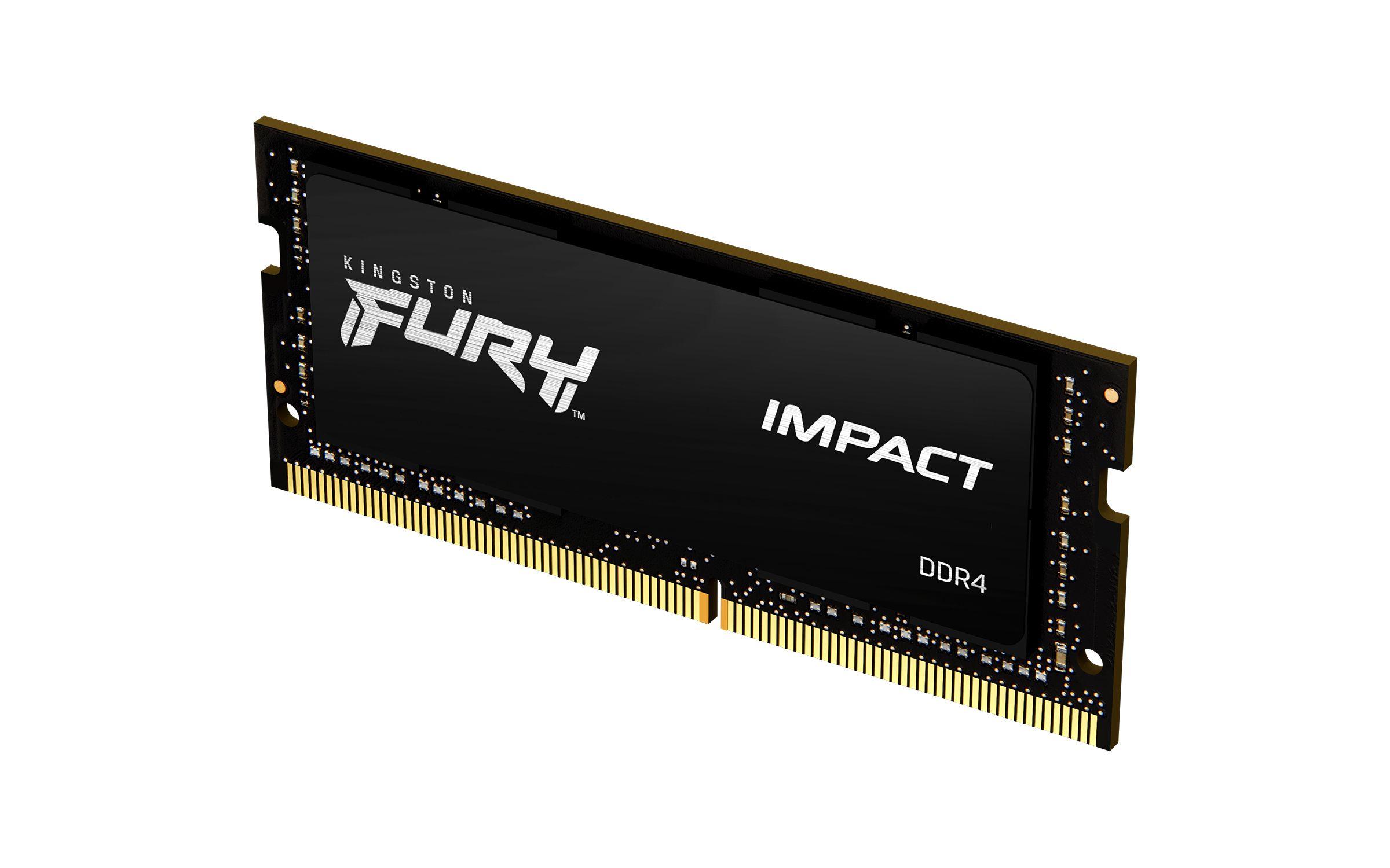 Memória RAM KINGSTON FURY Impact KF432S20IB/32 (3200 MHz - 32 GB - SO-DIMM)