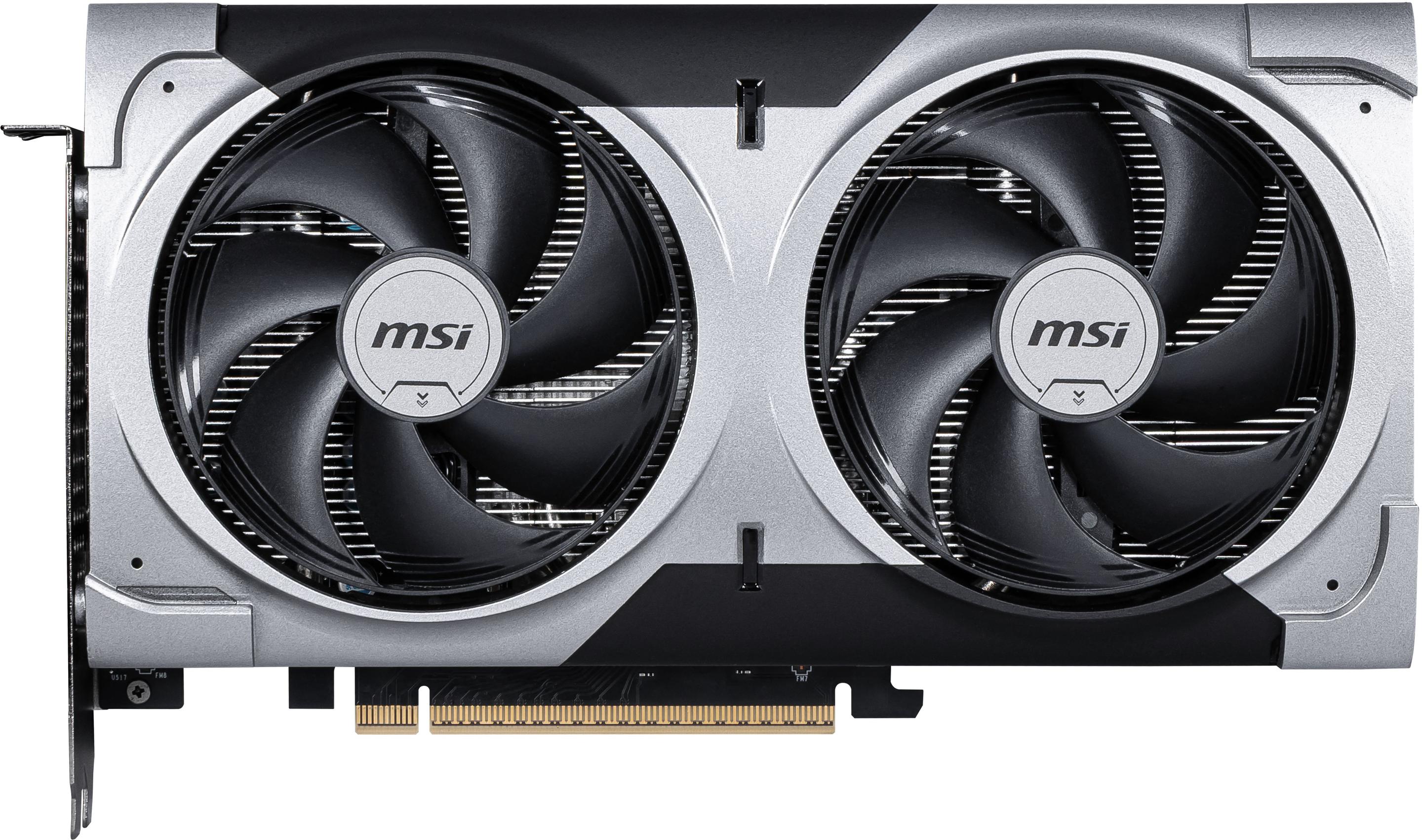 Placa Gráfica MSI GeForce RTX 5060 Ti 16G VENTUS 2X OC PLUS (GeForce RTX 5060 Ti - 16 GB - GDDR7 - Preto e Cinzento), miniatura 3