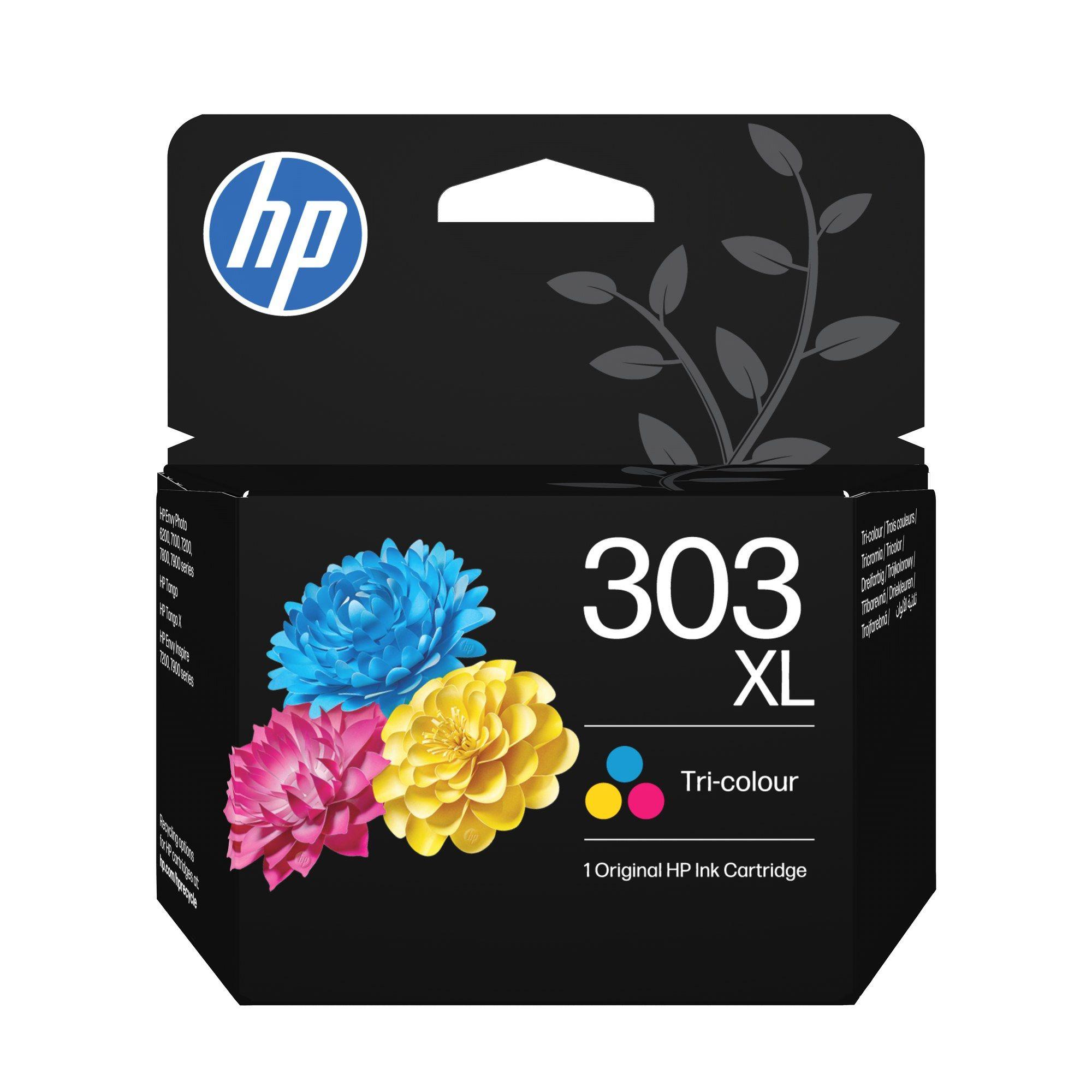 Tinteiro HP 303XL T6N03AE (415 páginas - Tricolor)