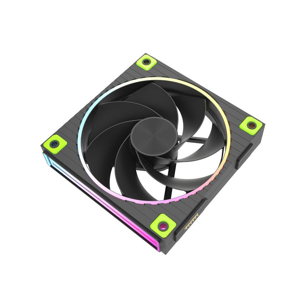 Ventoinha para Caixa de PC ZALMAN ZM-DF120R (3,36 W - Preto), miniatura 4