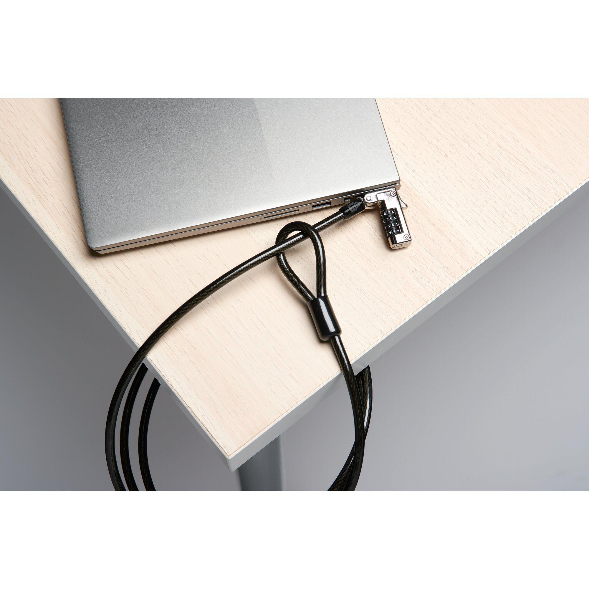 Cadeado Antirroubo KENSINGTON Slim Ultra K60628WW (Fecho com combinação - Preto/Prateado) — miniatura 6