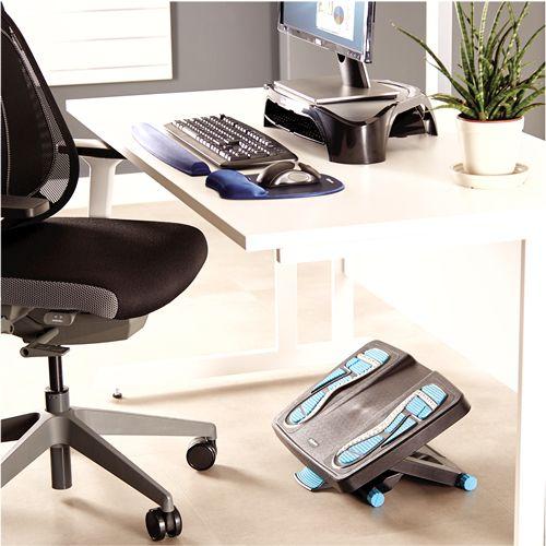 Descanso para Pés FELLOWES Energizer 8068001 (Azul, Carvão e Cinzento) — miniatura 6