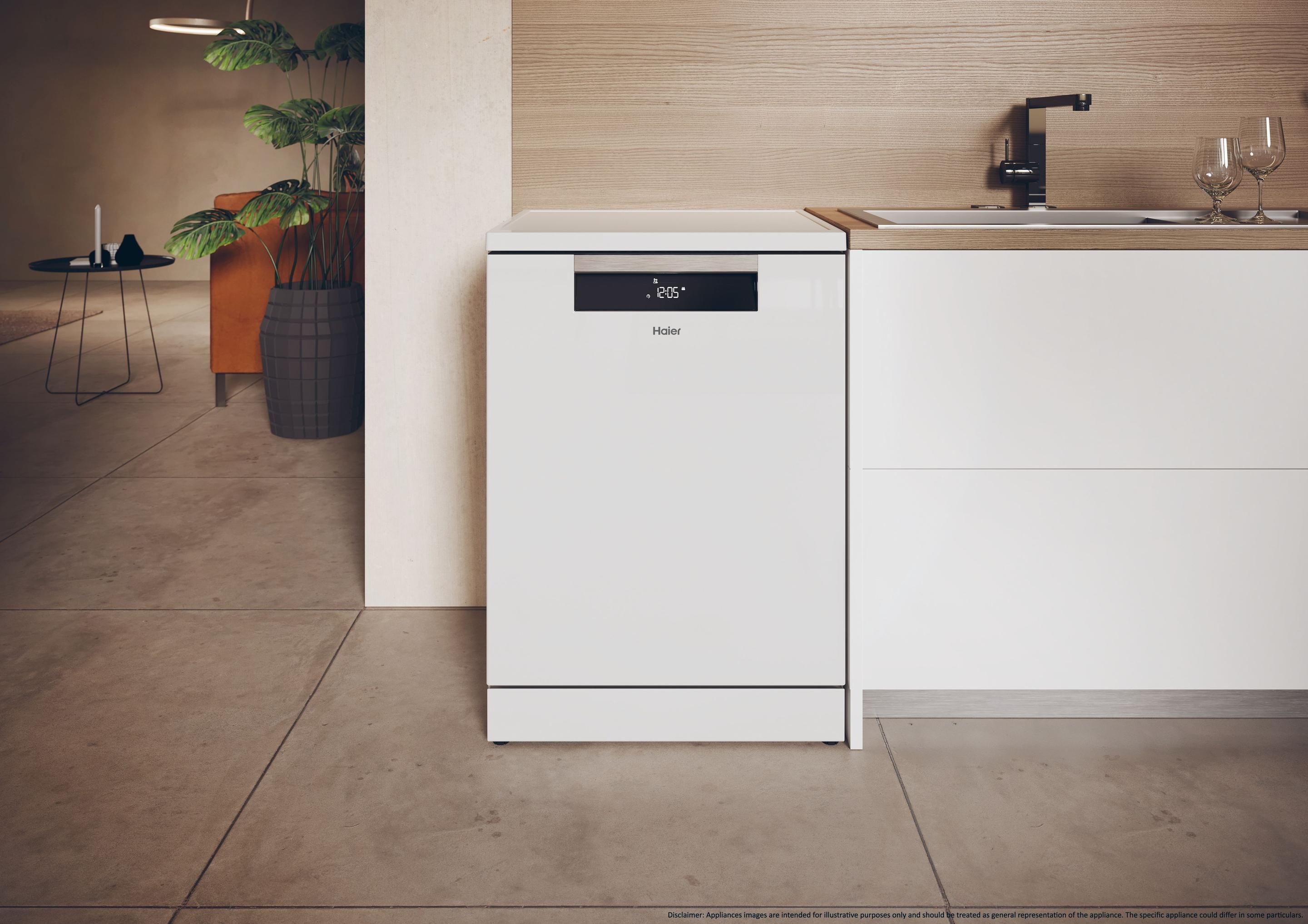 Máquina de Lavar Loiça Independente HAIER I-Pro Shine Series 3 XF5C4M1W (15 talheres - C - 9,5 l - Branco), miniatura 10