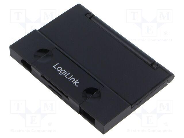 Leitor de Cartões de Memória LOGILINK CR0049 (USB 3.2 Gen 1 - SD e microSD - Preto)
