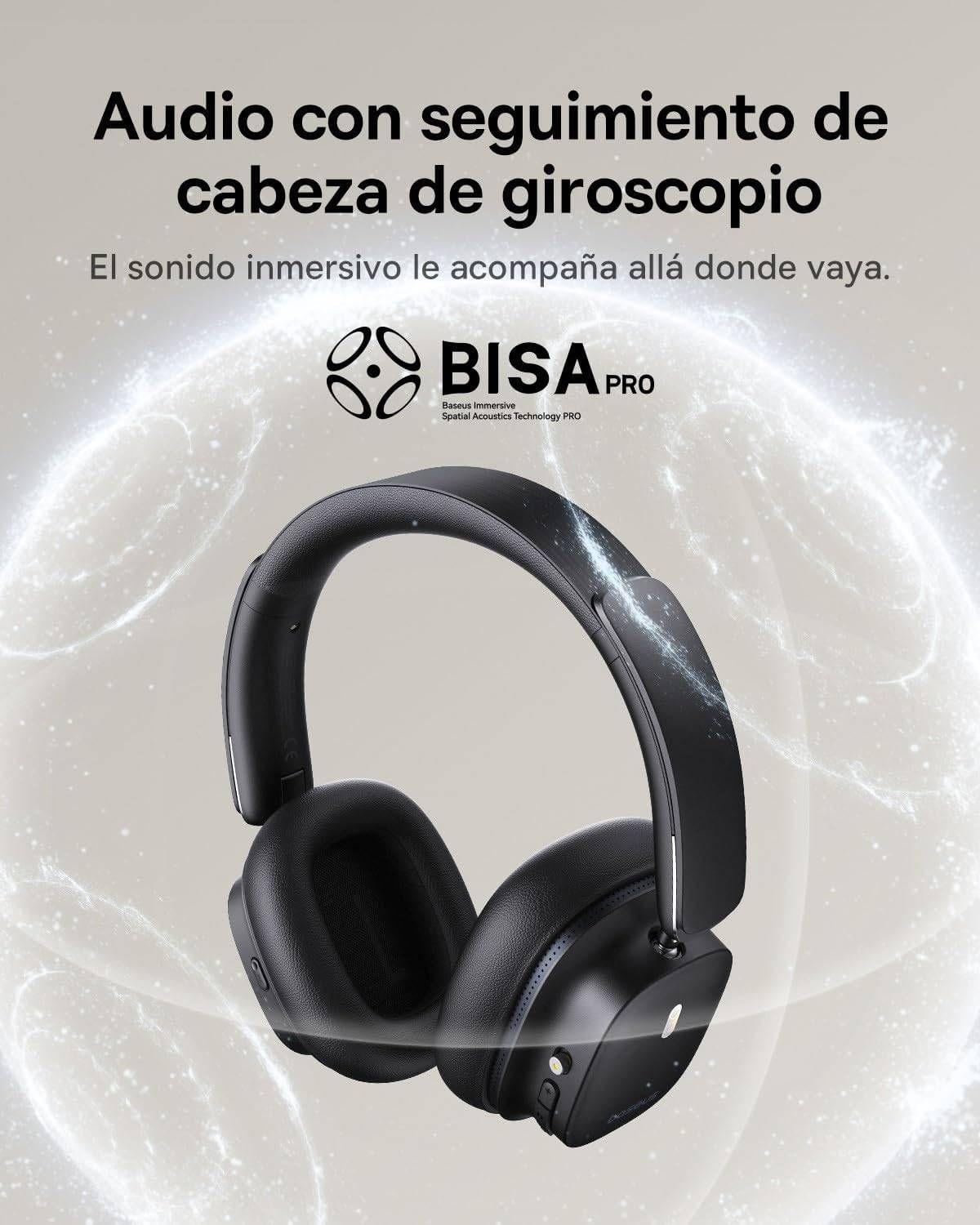 Auscultadores BASEUS Bowie 30 Max (Binaural - Supra-aural - 5 cm - Preto) — miniatura 5