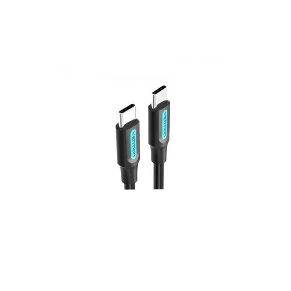 Cabo USB-C VENTION COSBG (1,5 m - USB-C macho - Preto) — miniatura 2