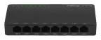 Switch LANBERG DSP2-1008-12V (Gigabit Ethernet - 1 Gbit/s - Preto)