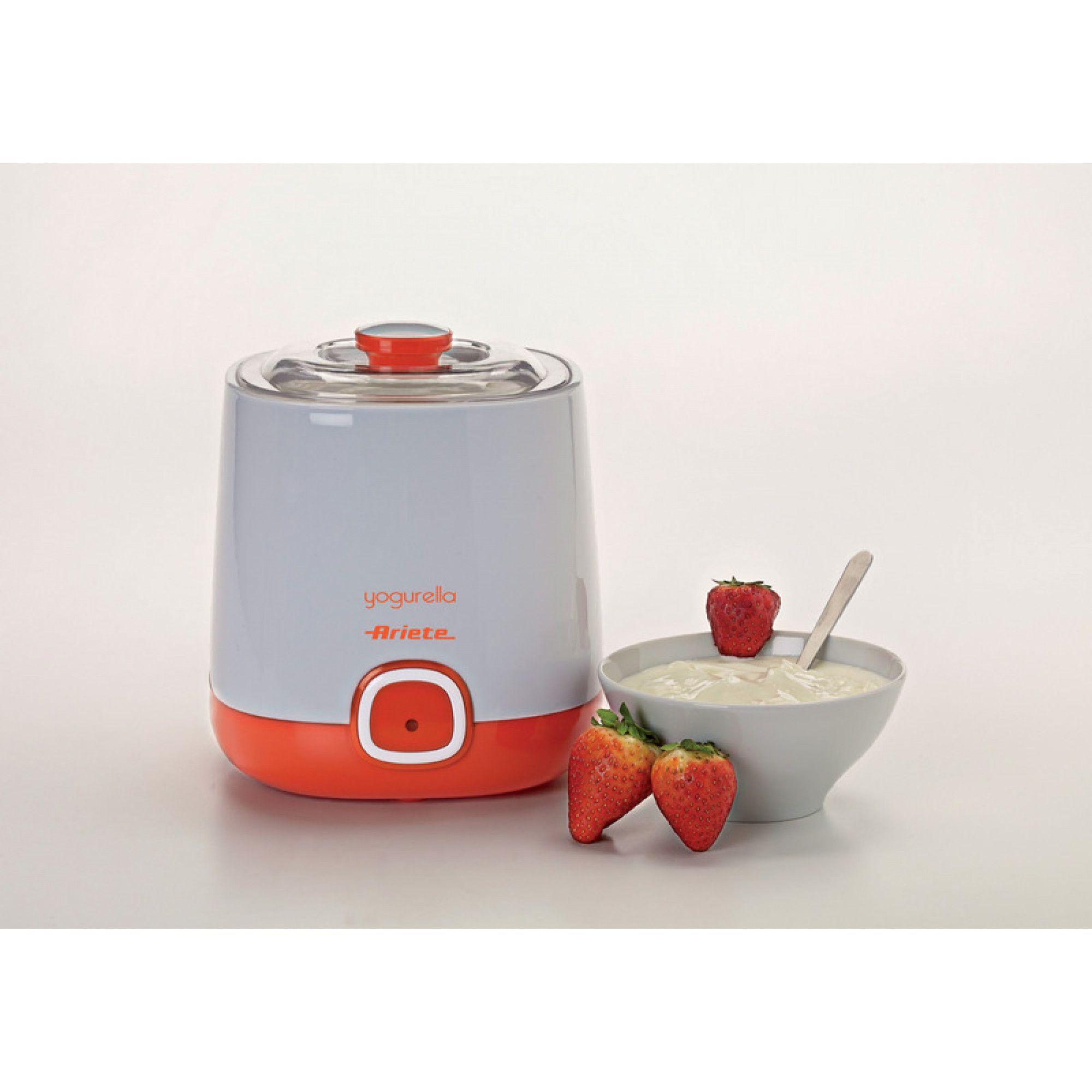 Iogurteira ARIETE 621 (Altura 19 cm - Branco e Laranja), miniatura 4