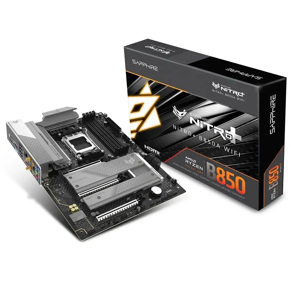 Motherboard SAPPHIRE NITRO+ B850A WIFI7 (AM5 - ATX - Duplo canal), miniatura 2