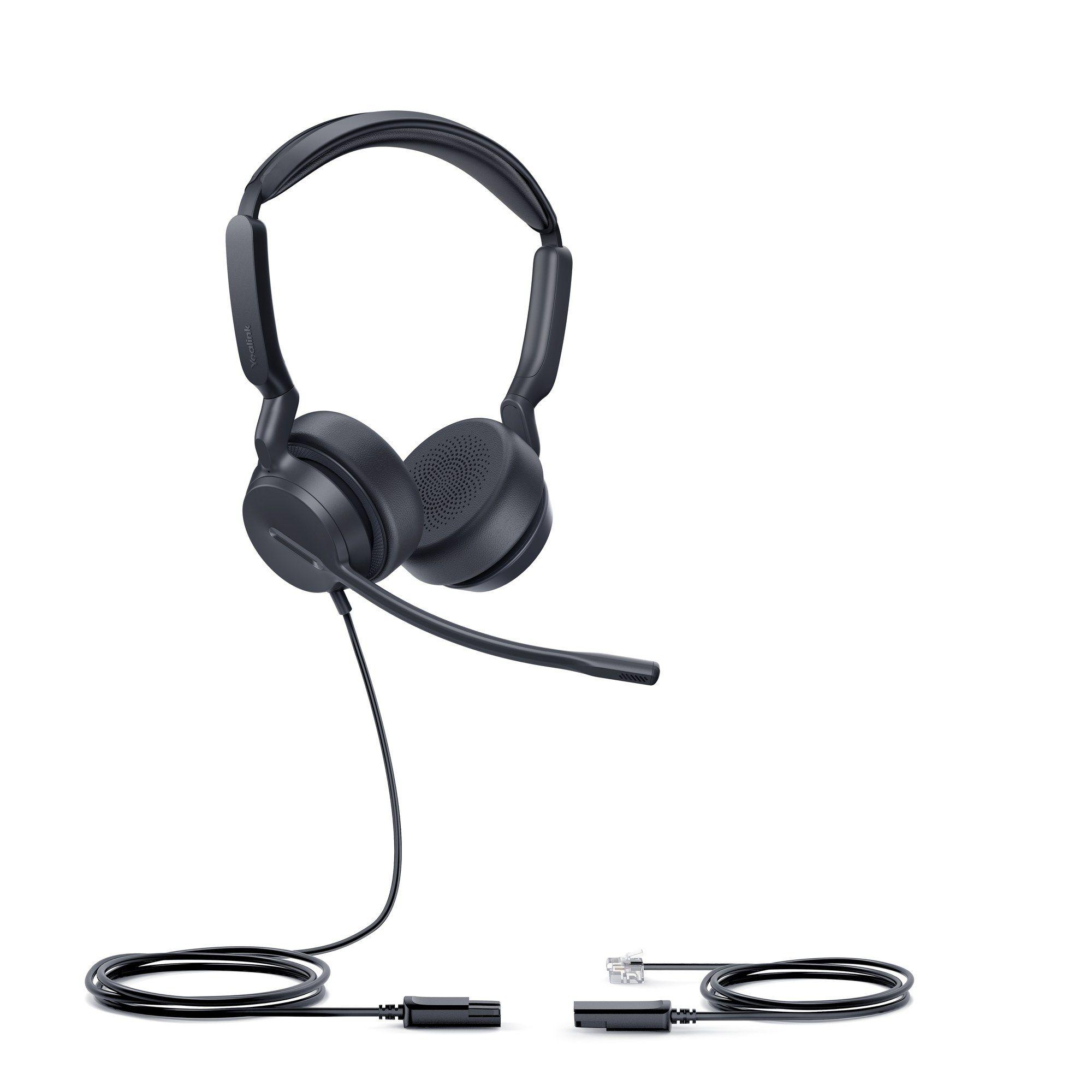 Headset YEALINK YHS36 E2 Mono RJ9 (Monoaural - Com fios - Supra-aural - Preto), miniatura 2