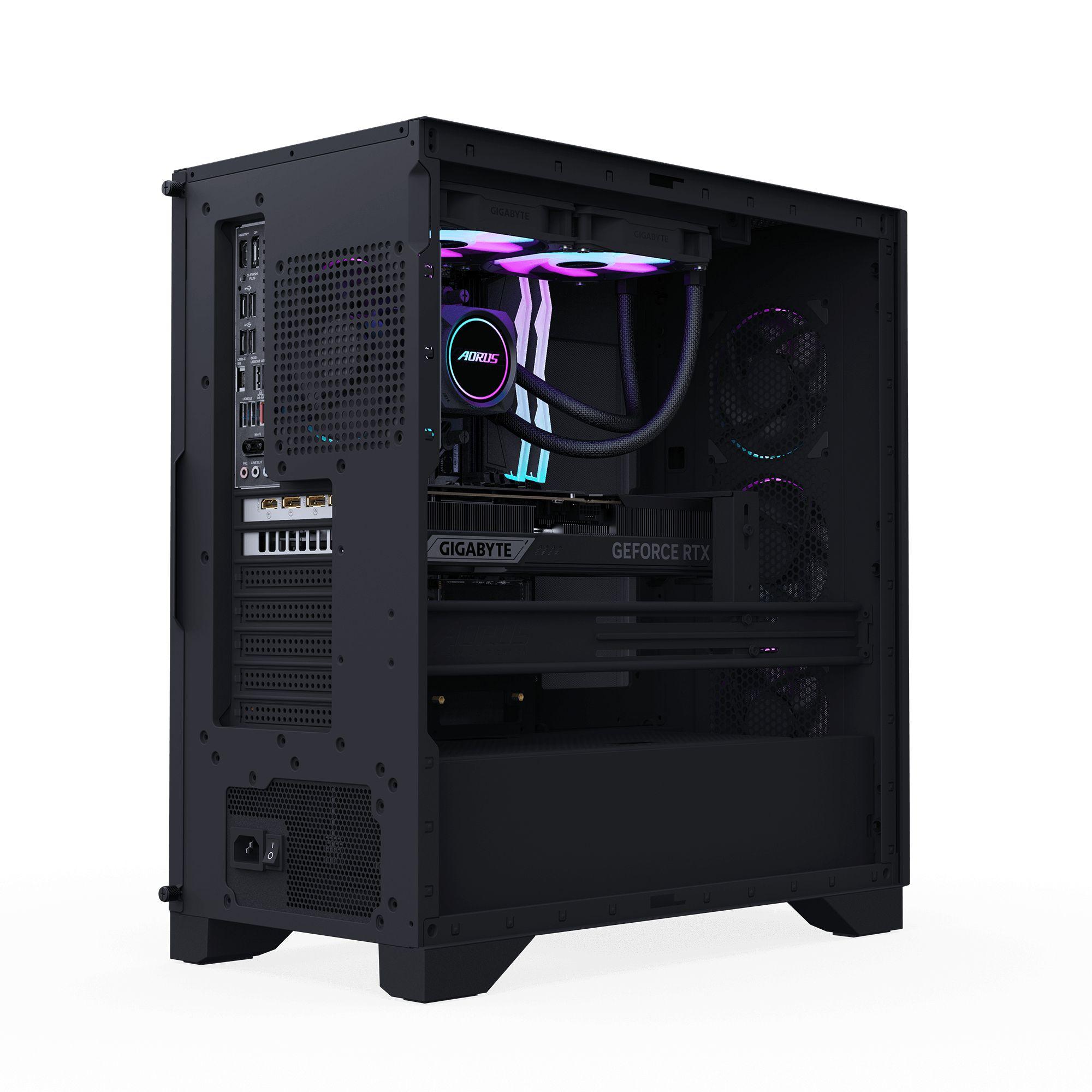 Computador Gaming GIGABYTE AORUS Prime 5 AP5A7N7T-5102 NE (Windows 11 Home - AMD Ryzen 7 - 9800X3D - Preto) — miniatura 4
