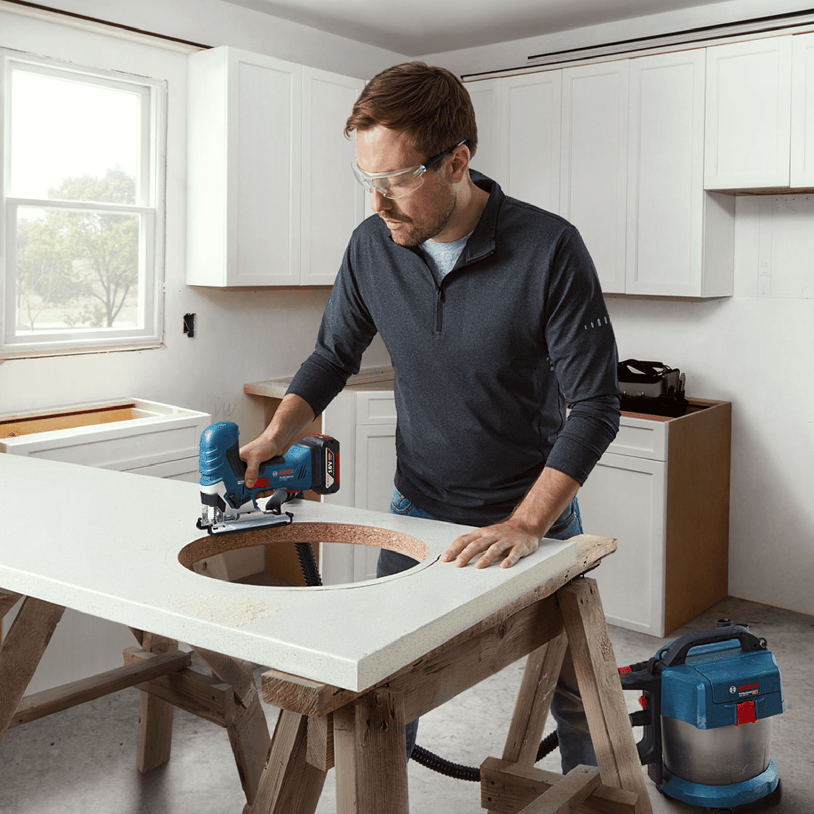 Serra Tico-Tico BOSCH POWERTOOLS GST 18V-125 S (Iões de lítio), miniatura 3