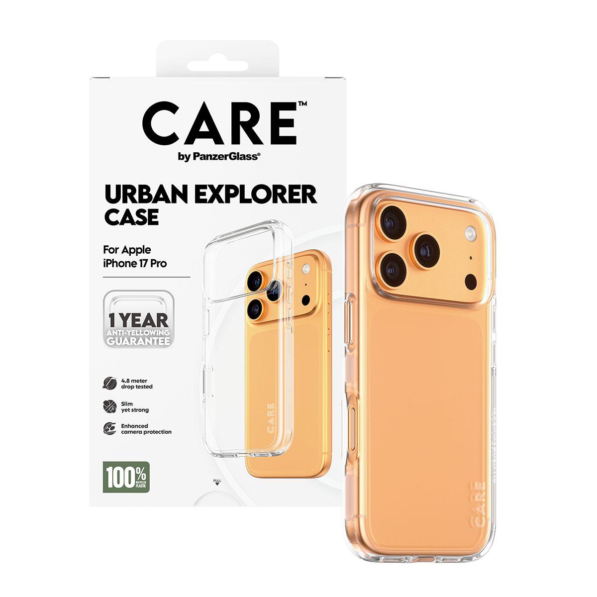 Capa para Telemóvel PANZERGLASS CARE™ by ® Urban Explorer (Apple - Transparente), miniatura 5