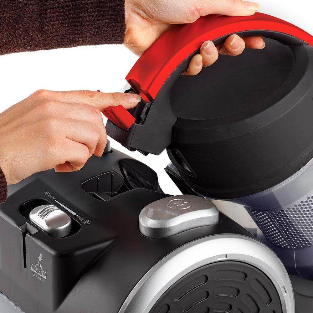Aspirador Sem Saco POLTI Forzaspira C110_PLUS (Altura 32 cm - 2 L - Tapete, piso duro, estofos - Vermelho/Preto), miniatura 3