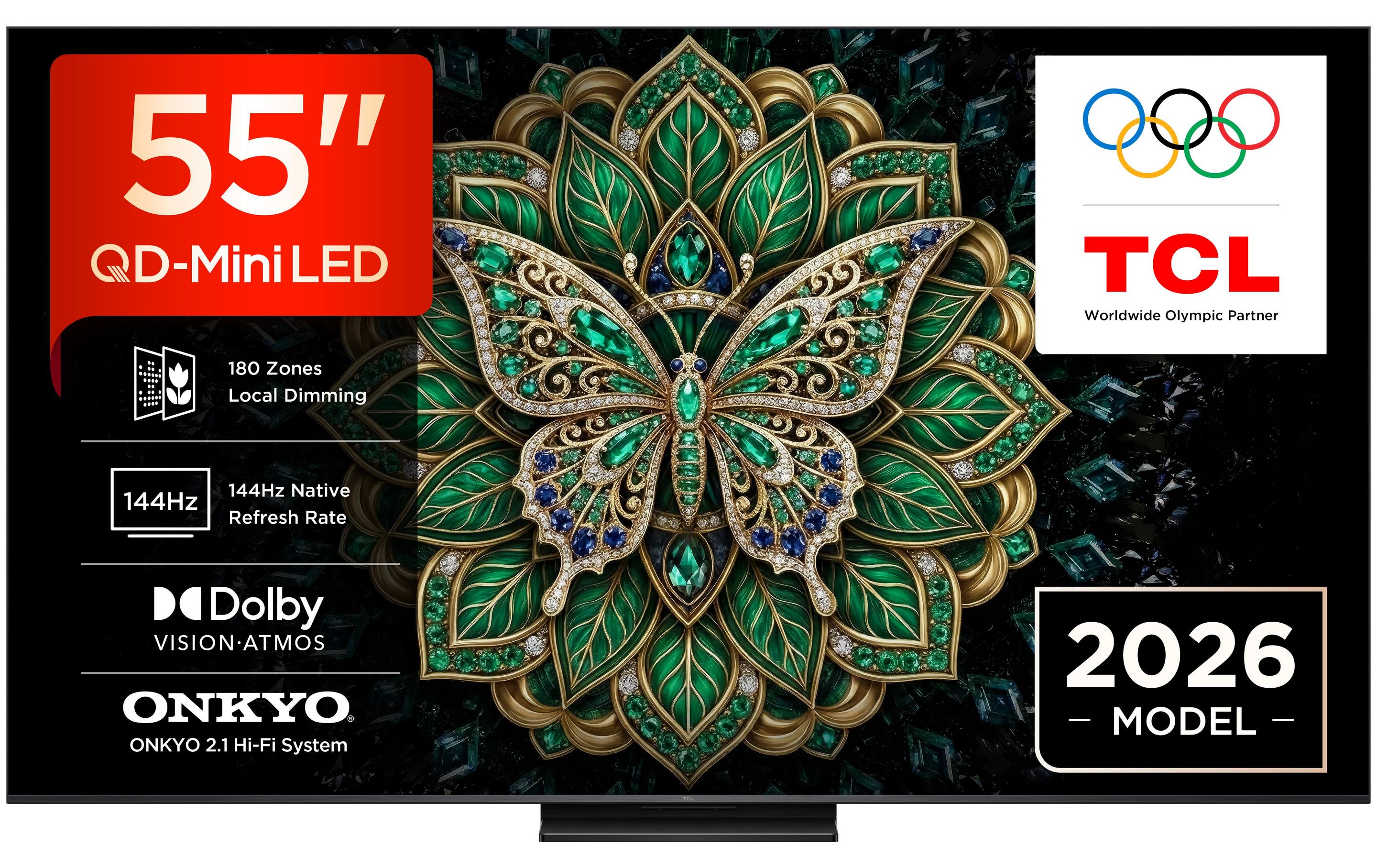 Televisão TCL TV 55C6K PRO (55" - QD-Mini LED - 3840 x 2160 pixels - Preto), miniatura 8