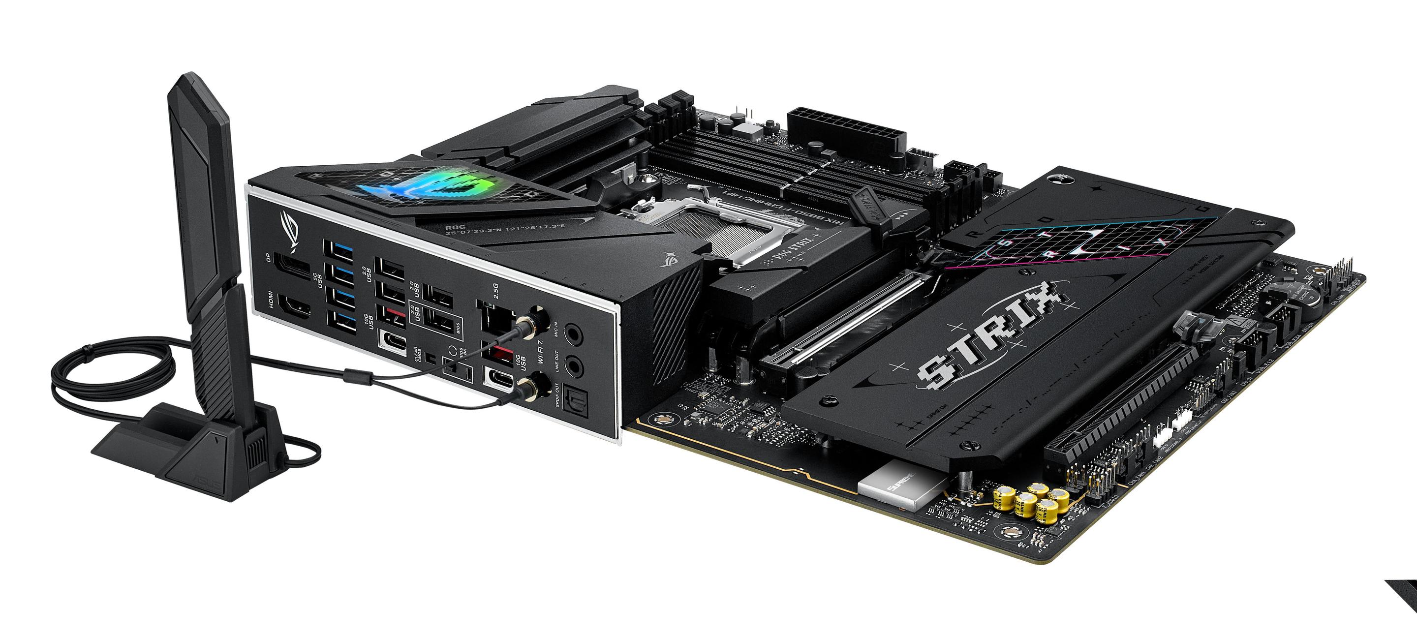 Motherboard ASUS ROG Strix B850-F Gaming WiFi (AM5 - ATX - Duplo canal - Preto), miniatura 9