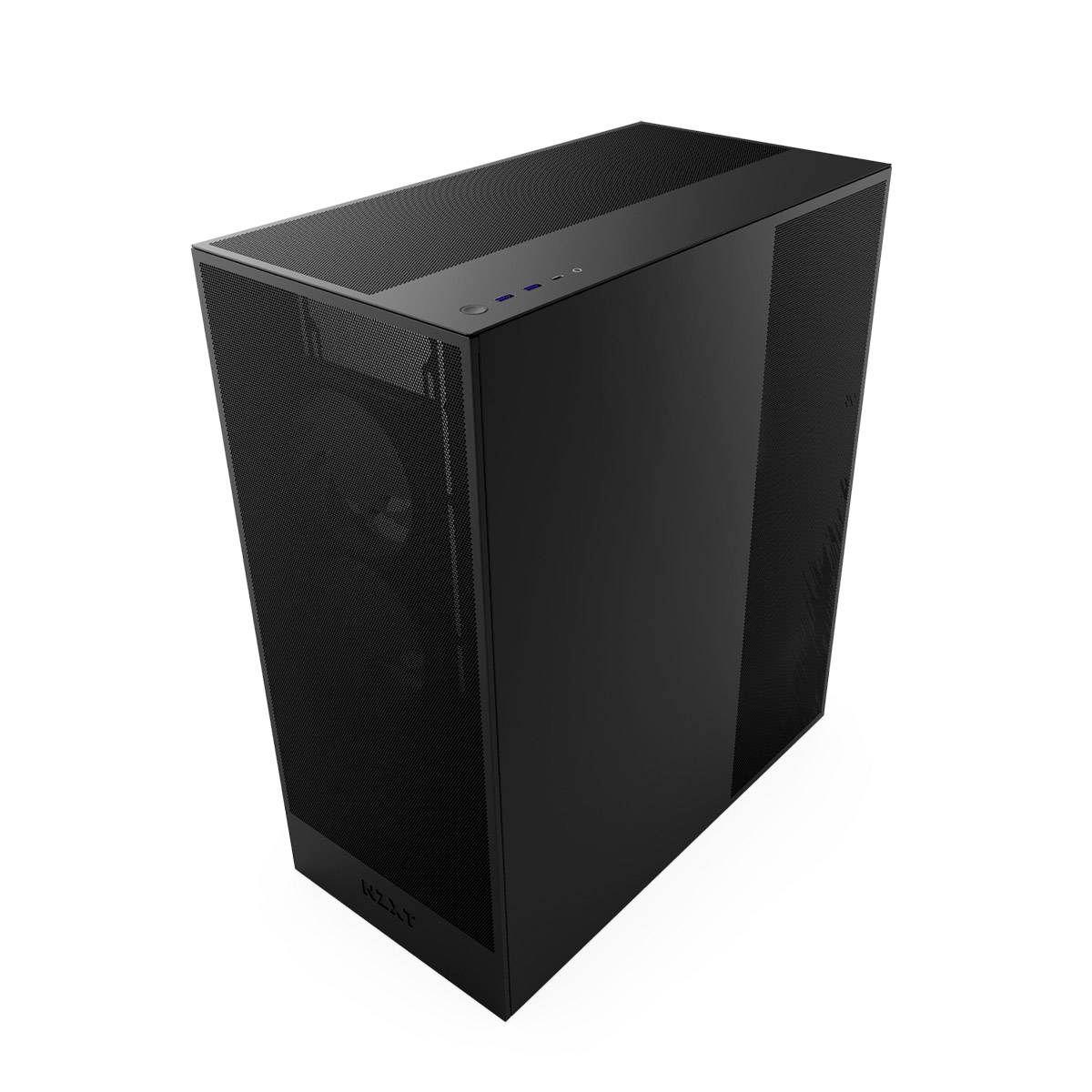 Caixa PC NZXT H7 Flow (ATX, EATX, micro ATX, Mini-ITX - ATX, SFX, SFX-L - Midi Tower - Preto) — miniatura 6