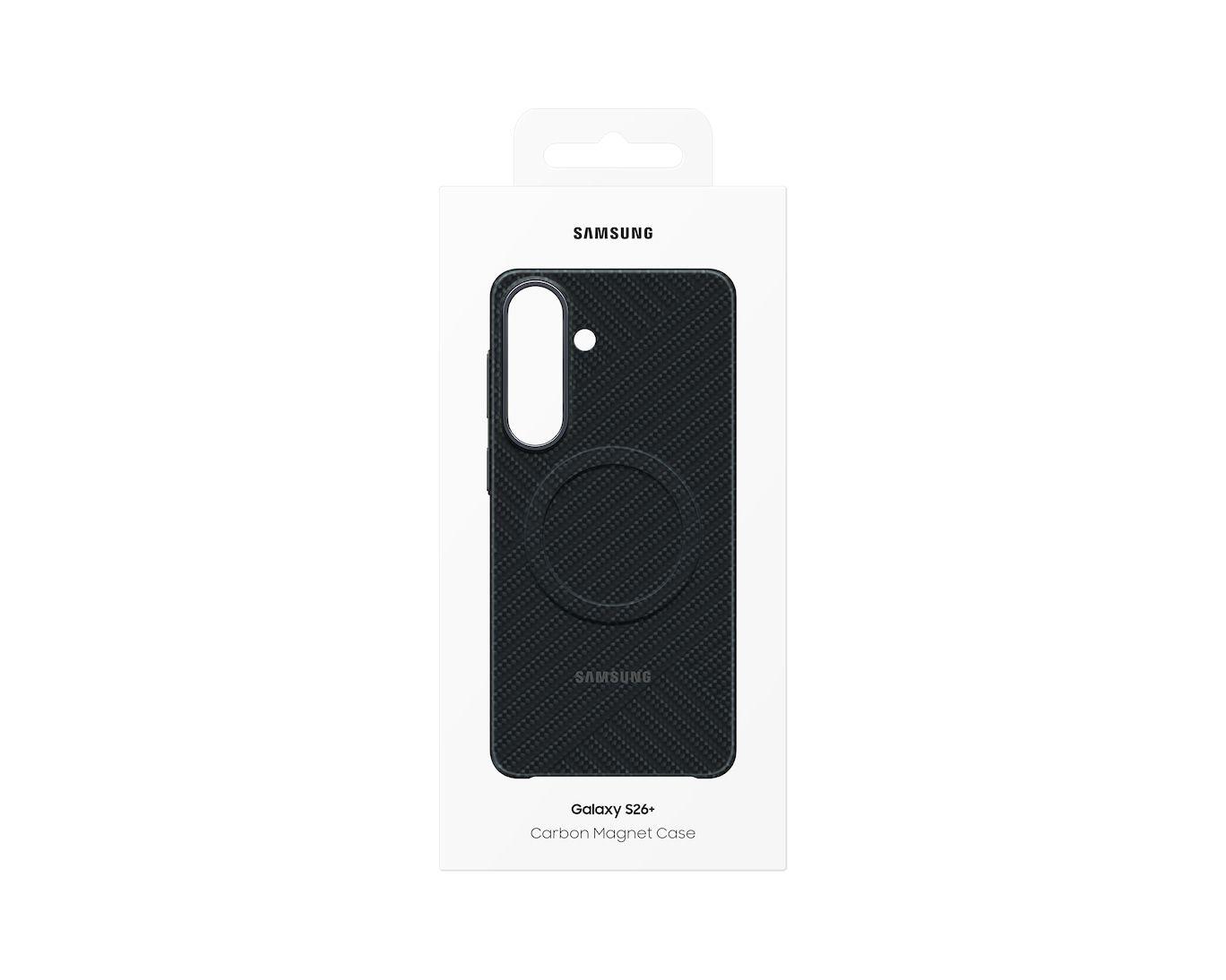 Capa SAMSUNG Carbon Magnet Case Galaxy S26+ (Samsung Galaxy S26+ - Carbono - Preto), miniatura 6